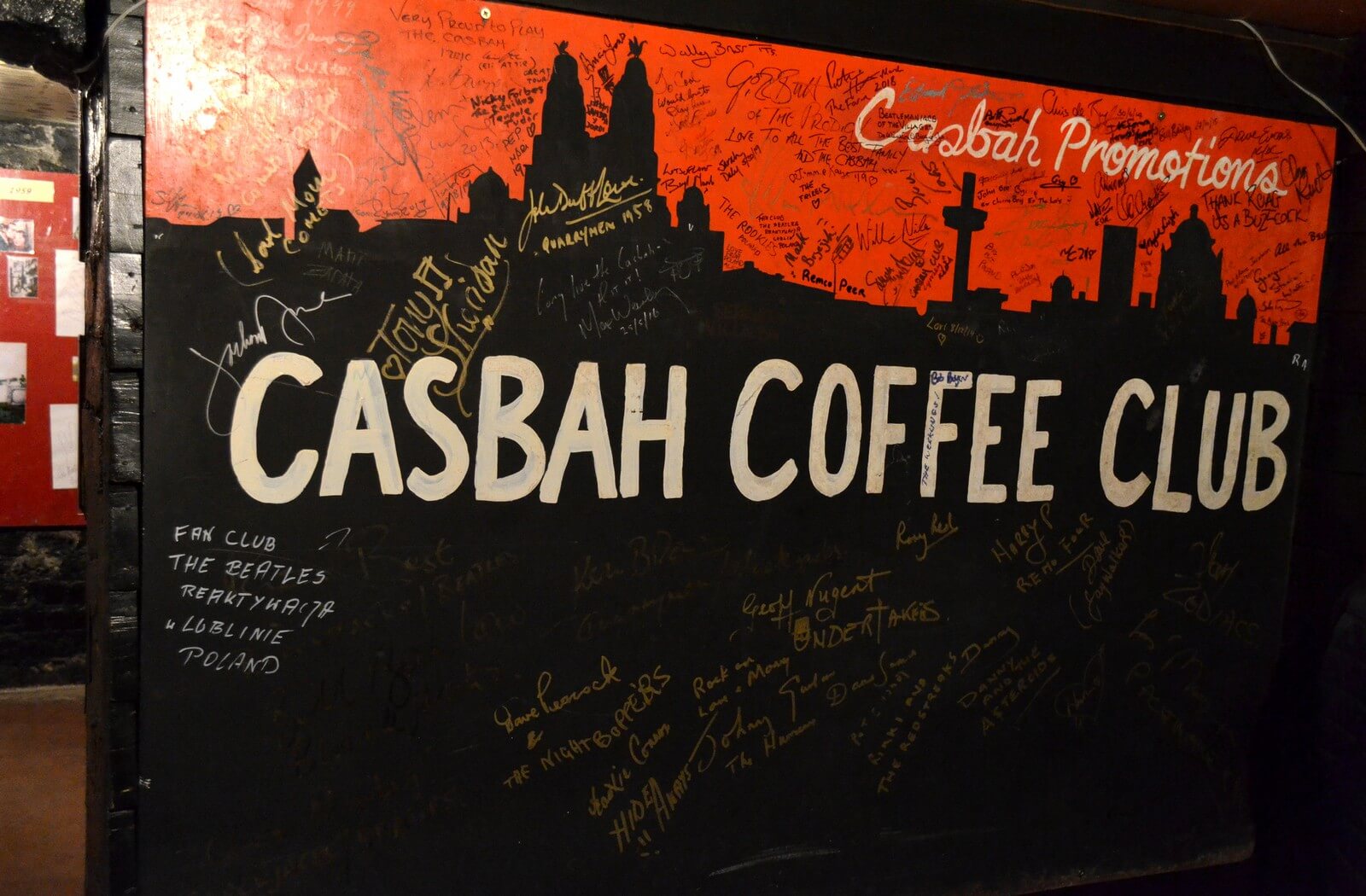 Foto: Der Casbah Coffee Club in Liverpool - Bildrechte Harald Kother